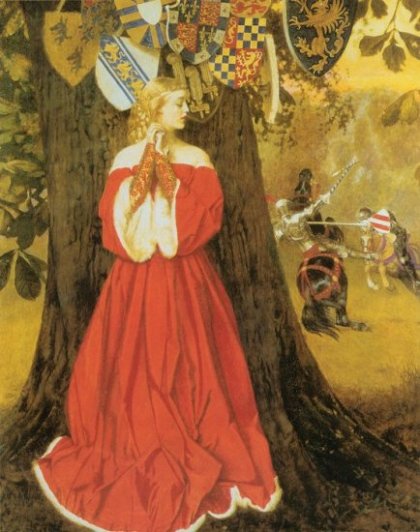 Sire Lancelot tue le chevalier scélérat Sire Tarquin (Sire Tericam)