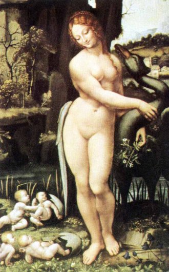 Léda et ses enfants