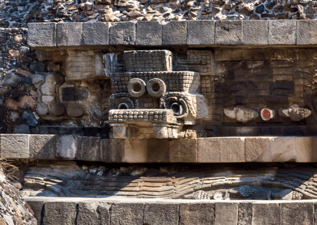 Dieu aztèque de la pluie Tlaloc