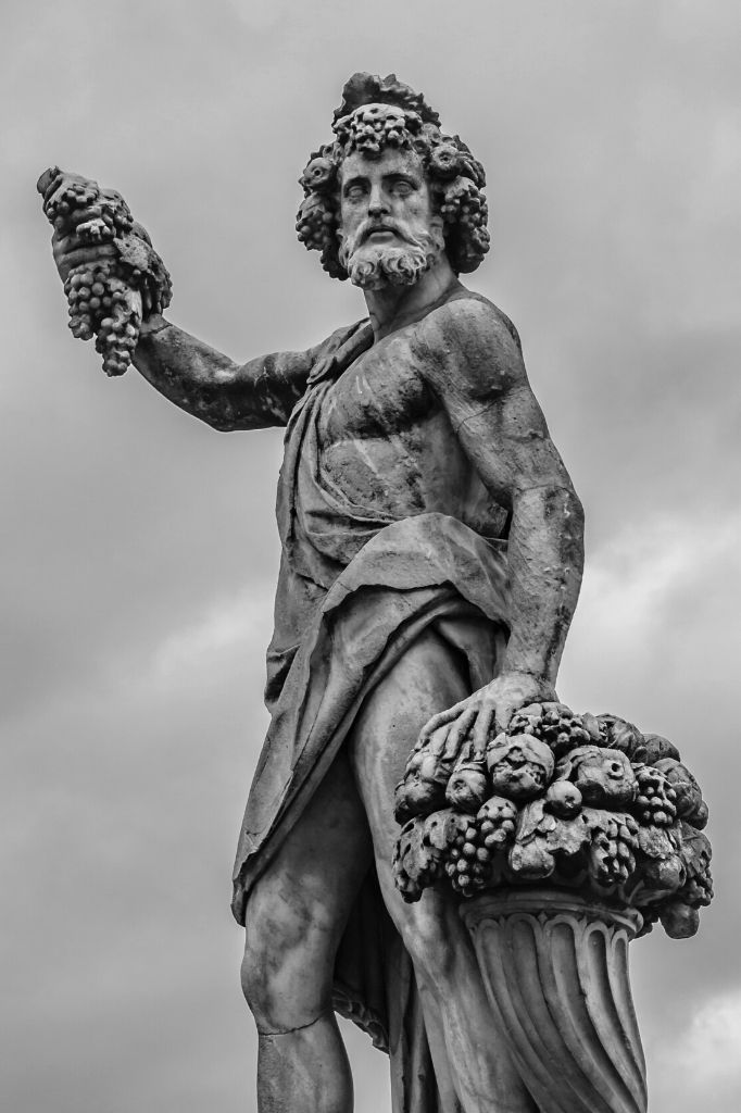 Sculpture de Bacchus