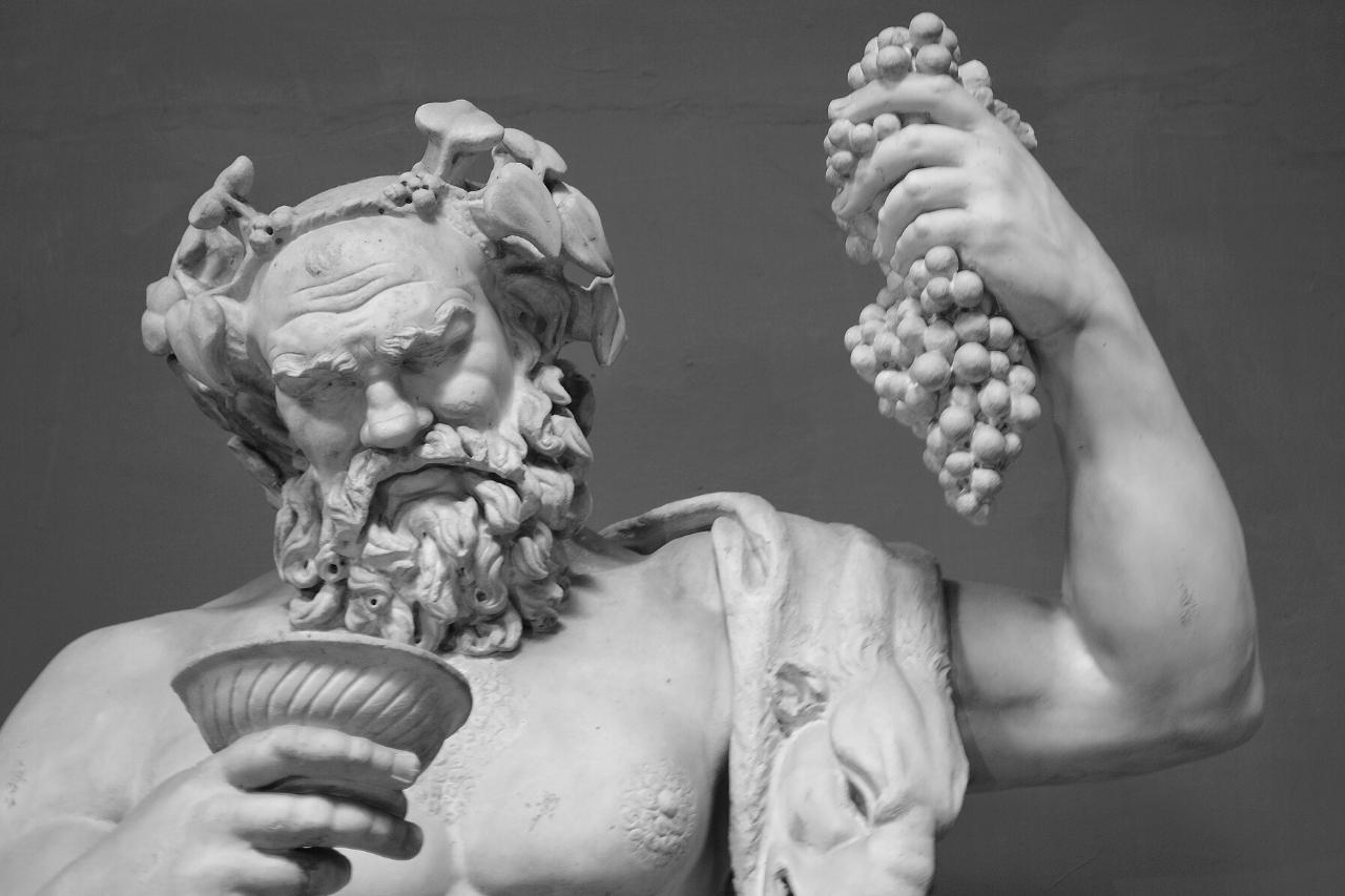 Bacchus, le dieu romain du vin