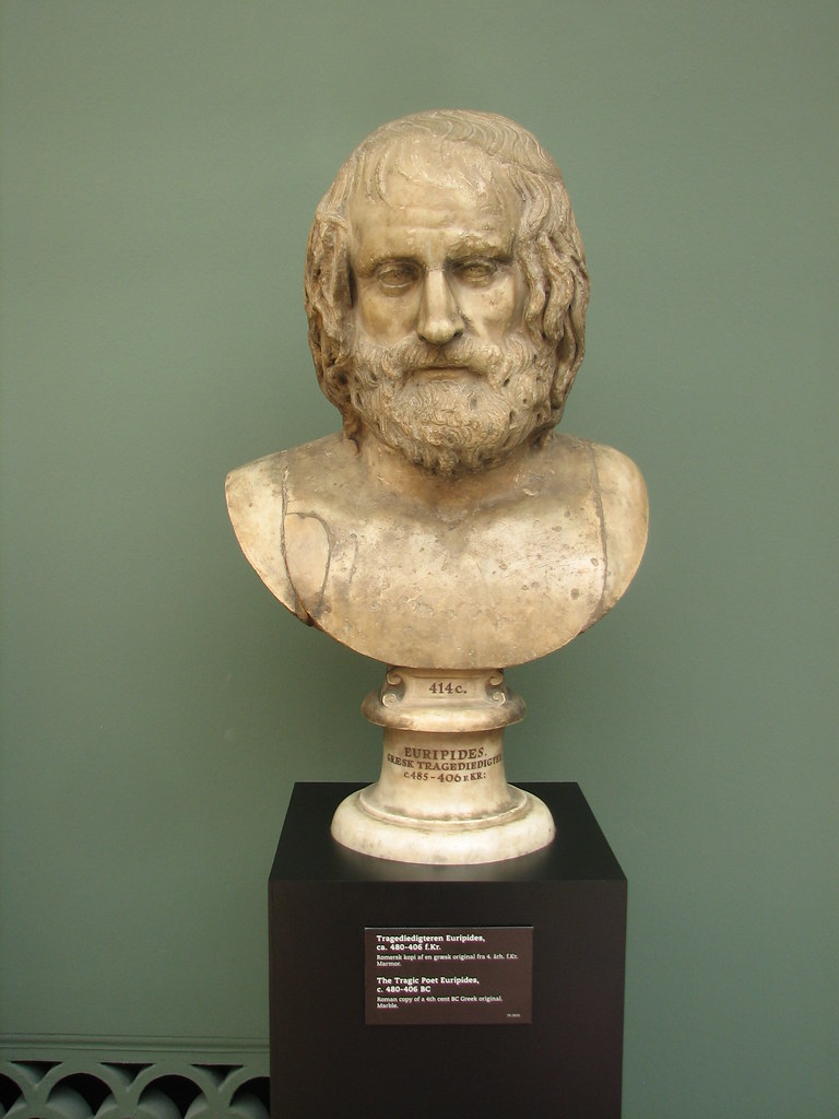 Buste d'Euripide