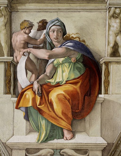 Illustration de Praxagora dans l'Ecclesiazusae d'Aristophane