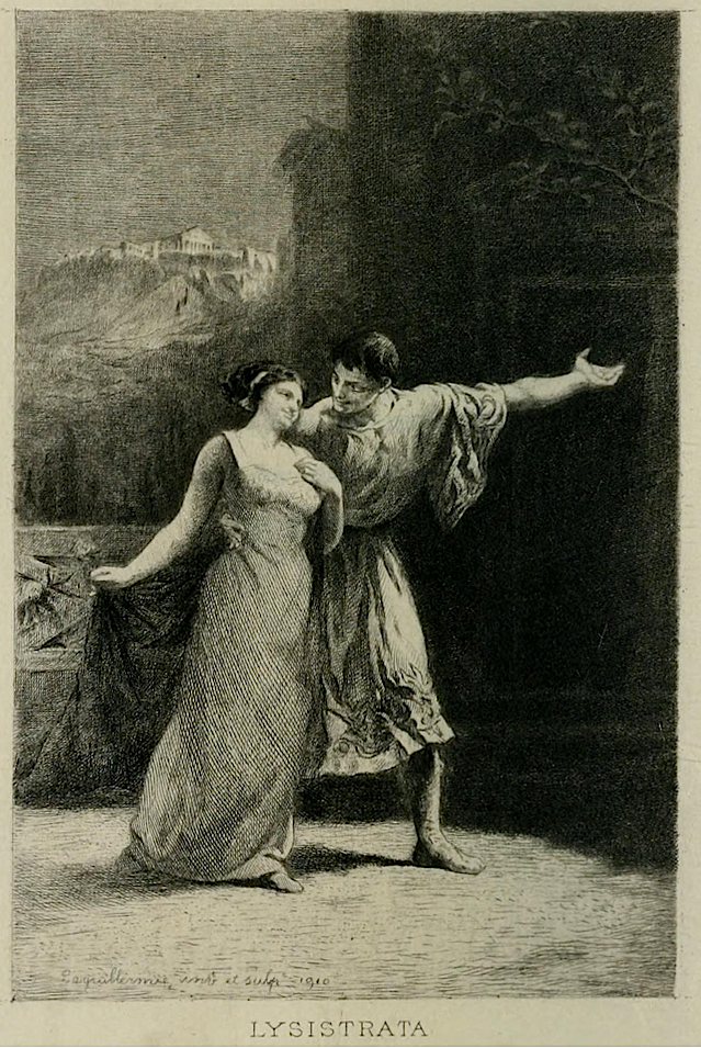 Lysistrata, femme de la comédie d'Aristophane
