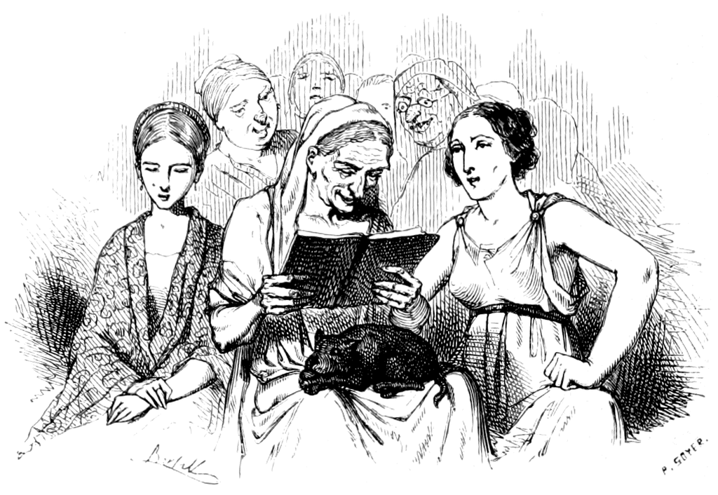 Scène de Lysistrata, comédie des femmes par Aristophane