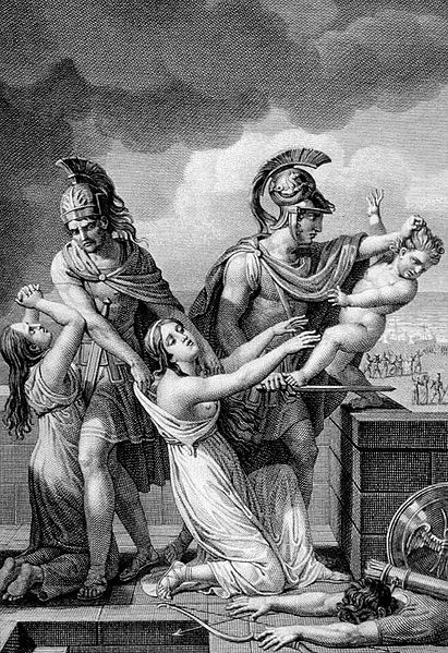 Illustration des Troyennes