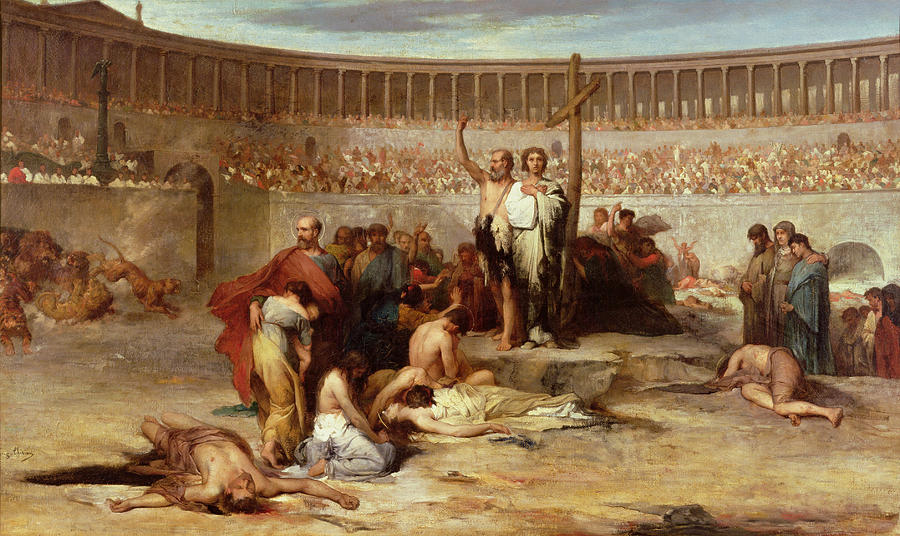 Le Triomphe de la Foi, peinture d'Eugène Thirion
