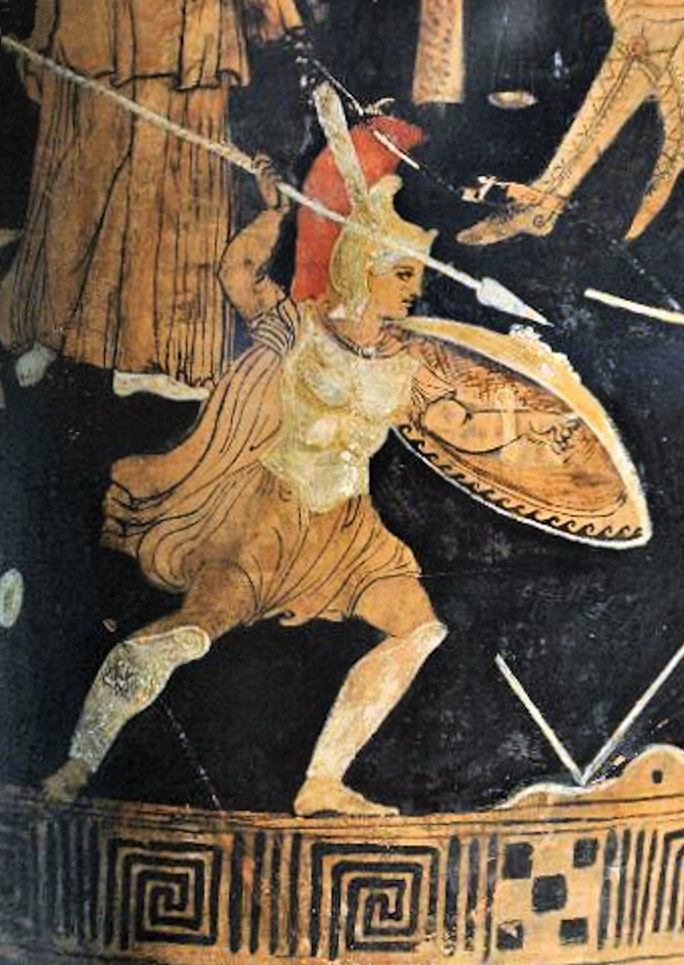 Achille au combat