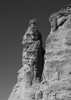 Temple antique en Nubie