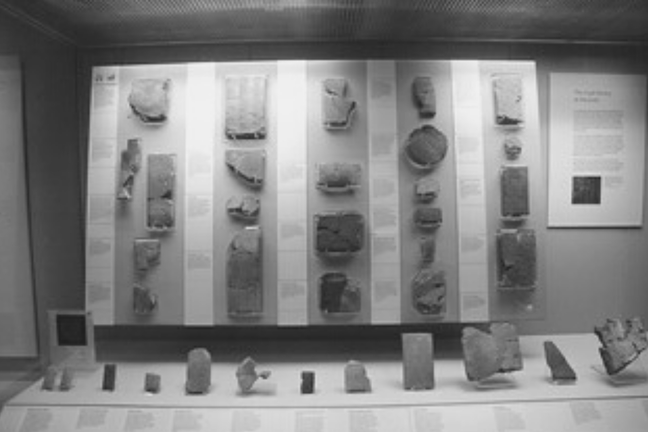 Artefacts provenant de la bibliothèque