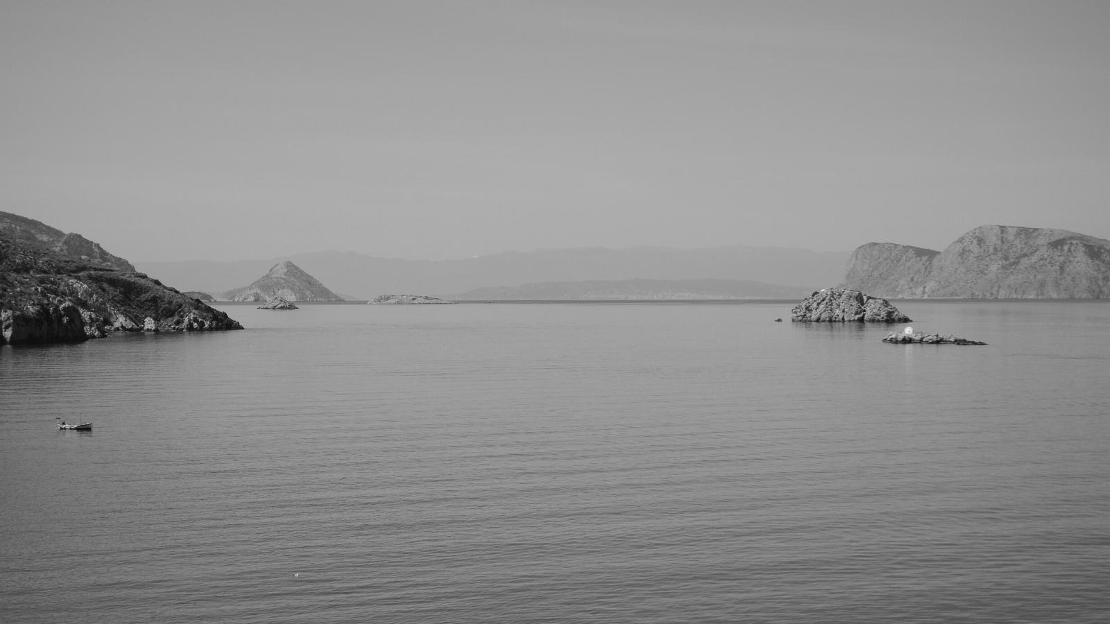 Mer Méditerranée calme