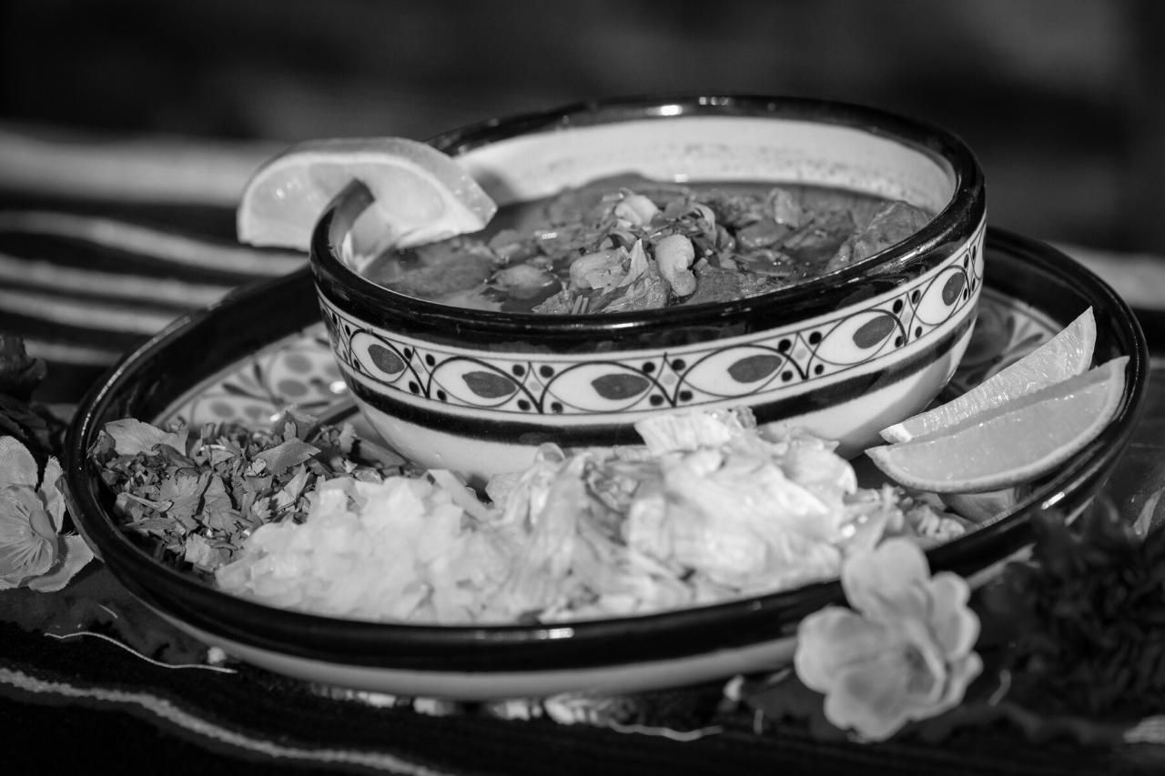 Pozole au poulet