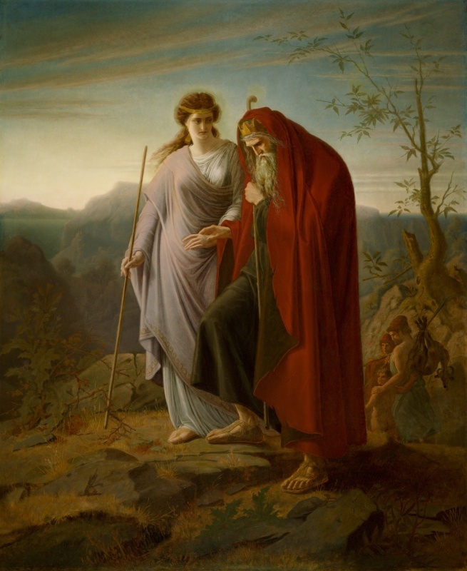 Œdipe et Antigone par Franz Dietrich
