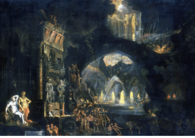 Peinture des enfers
