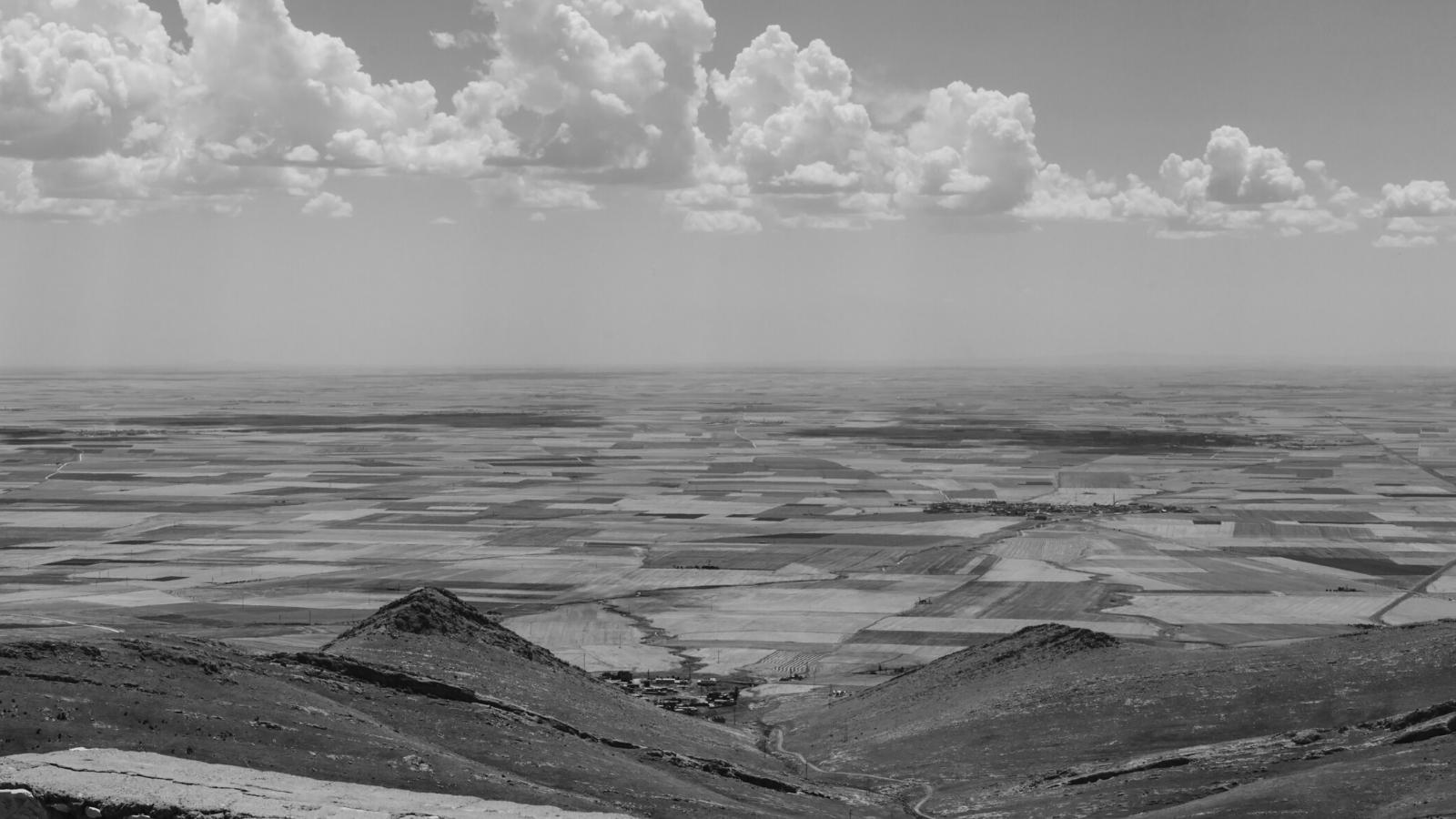 Vue panoramique de Mésopotamie