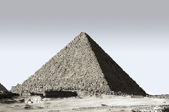 Pyramides d'Égypte en 1936