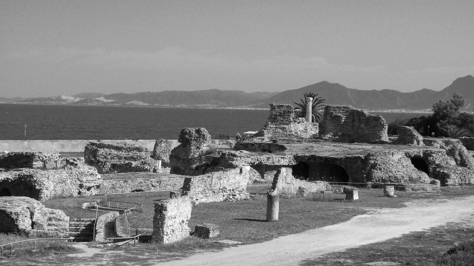 Ruines du port phénicien de Carthage