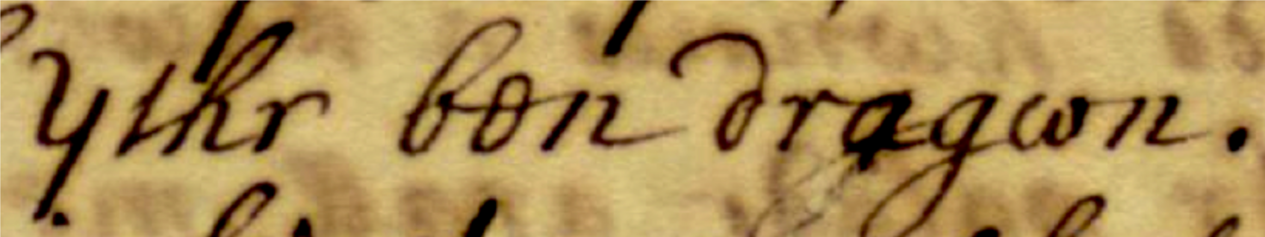 Mention d'Uther Pendragon dans le Jesus College MS 28, Wikimedia Commons, CC-BY 4.0