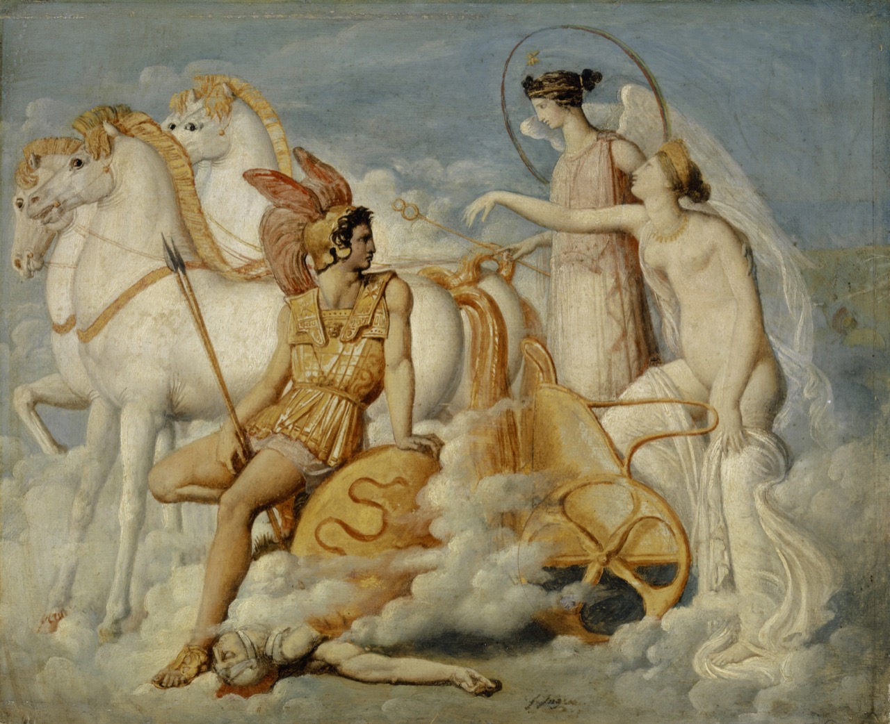 Vénus blessée par Diomède