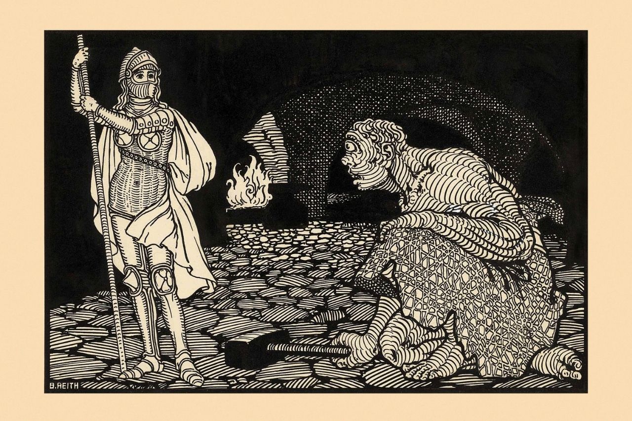 Un géant Cyclope de la mythologie grecque avec un œil unique